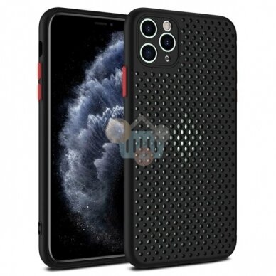 Apple iPhone 12 mini dėklas Breath Case (juodas) +++ TOP Komfortas Apple iPhone 12 mini dėklas Breath Case (juodas) +++ TOP Komfortas