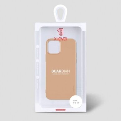 Apple iPhone 12 mini dėklas X-Level Guardian (auksinis) +++ TOP Komfortas 4 Apple iPhone 12 mini dėklas X-Level Guardian (auksinis) +++ TOP Komfortas 4