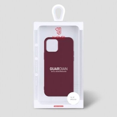 Apple iPhone 12 mini dėklas X-Level Guardian (bordo) +++ TOP Komfortas 4 Apple iPhone 12 mini dėklas X-Level Guardian (bordo) +++ TOP Komfortas 4