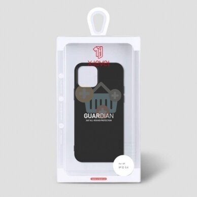 Apple iPhone 12 mini dėklas X-Level Guardian (juodas) +++ TOP Komfortas 4