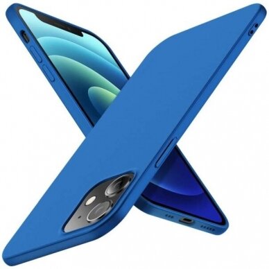 Apple iPhone 12 mini dėklas X-Level Guardian (mėlynas) +++ TOP Komfortas Apple iPhone 12 mini dėklas X-Level Guardian (mėlynas) +++ TOP Komfortas