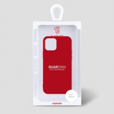 Apple iPhone 12 mini dėklas X-Level Guardian (raudonas) +++ TOP Komfortas 4 Apple iPhone 12 mini dėklas X-Level Guardian (raudonas) +++ TOP Komfortas 4