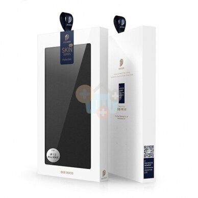 Apple iPhone 12 Pro Max dėklas Dux Ducis Skin Pro (juodas) +++ TOP Balansas 2