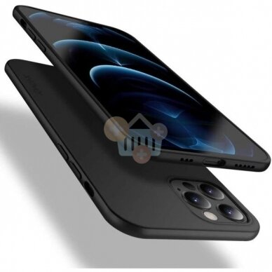 Apple iPhone 12 Pro Max dėklas X-Level Guardian (juodas) +++ TOP Komfortas Apple iPhone 12 Pro Max dėklas X-Level Guardian (juodas) +++ TOP Komfortas