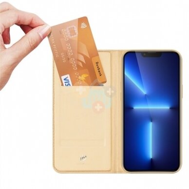 Apple iPhone 13 Pro dėklas Dux Ducis Skin Pro (auksinis) +++ TOP Balansas 1