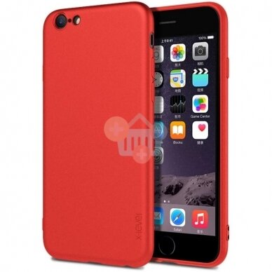 Apple iPhone 6/6S dėklas X-Level Guardian (raudonas) +++ TOP Komfortas Apple iPhone 6/6S dėklas X-Level Guardian (raudonas) +++ TOP Komfortas