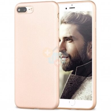 Apple iPhone 7 Plus/8 Plus dėklas X-Level Guardian (auksinis) +++ TOP Komfortas Apple iPhone 7 Plus/8 Plus dėklas X-Level Guardian (auksinis) +++ TOP Komfortas
