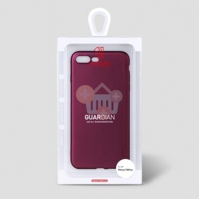Apple iPhone 7 Plus/8 Plus dėklas X-Level Guardian (bordo) +++ TOP Komfortas 1
