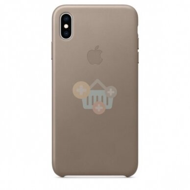 Apple iPhone XS Max odinis dėklas (pilkas) MRWR2ZM/A +++ TOP Kokybė