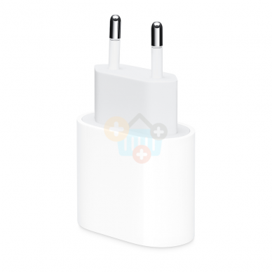 Kroviklis Apple USB-C: 18W Fast Charge MU7V2ZM/A +++ TOP Kokybė Kroviklis Apple USB-C: 18W Fast Charge MU7V2ZM/A +++ TOP Kokybė