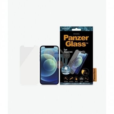Apsauginis stiklas Apple iPhone 12 Mini (Skaidrus) PanzerGlass Premium +++ TOP Saugumas 1 Apsauginis stiklas Apple iPhone 12 Mini (Skaidrus) PanzerGlass Premium +++ TOP Saugumas 1