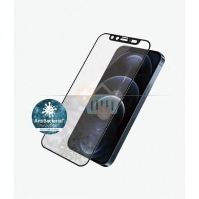 Apsauginis stiklas Apple iPhone 12 Pro Max (Juodas) PanzerGlass Premium +++ TOP Saugumas 4