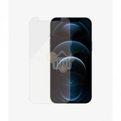 Apsauginis stiklas Apple iPhone 12 Pro Max (Skaidrus) PanzerGlass Premium +++ TOP Saugumas 5