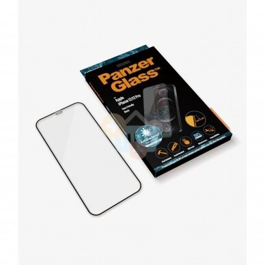 Apsauginis stiklas Apple iPhone 12/12 Pro (Juodas) PanzerGlass Premium +++ TOP Saugumas 4 Apsauginis stiklas Apple iPhone 12/12 Pro (Juodas) PanzerGlass Premium +++ TOP Saugumas 4