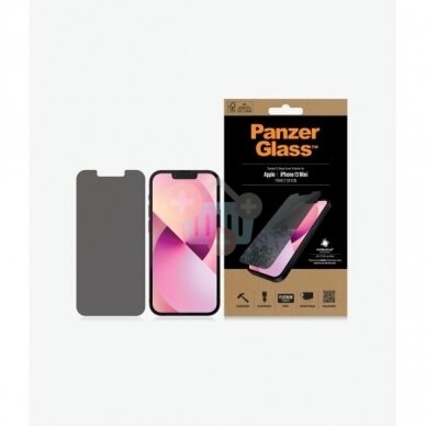Apsauginis stiklas Apple iPhone 13 mini (Juodas ) PanzerGlass Premium +++ TOP Privatumas 1