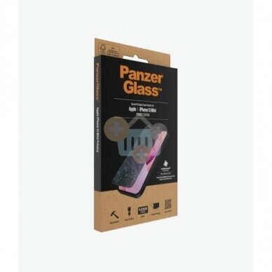 Apsauginis stiklas Apple iPhone 13 mini (Juodas ) PanzerGlass Premium +++ TOP Privatumas 3