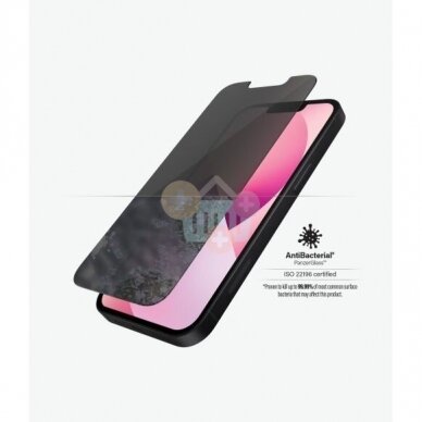 Apsauginis stiklas Apple iPhone 13 mini (Juodas ) PanzerGlass Premium +++ TOP Privatumas 4