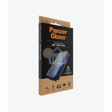 Apsauginis stiklas Apple iPhone 13 Pro Max (Skaidrus ) PanzerGlass Premium +++ TOP Saugumas 2 Apsauginis stiklas Apple iPhone 13 Pro Max (Skaidrus ) PanzerGlass Premium +++ TOP Saugumas 2