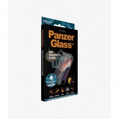 Apsauginis stiklas Apple iPhone 6/6s/7/8/SE (2020) (Skaidrus) PanzerGlass Premium +++ TOP Saugumas 3