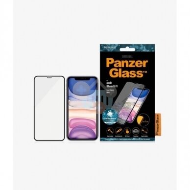 Apsauginis stiklas Apple iPhone XR/11 (Juodas) PanzerGlass Premium +++ TOP Saugumas 1