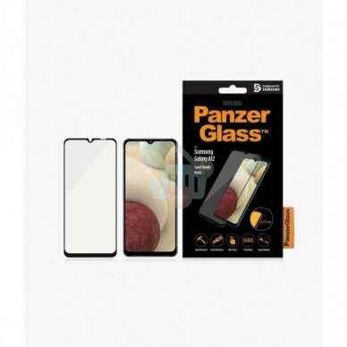 Apsauginis stiklas Samsung Galaxy A12 (Juodas) PanzerGlass Premium +++ TOP Saugumas 1 Apsauginis stiklas Samsung Galaxy A12 (Juodas) PanzerGlass Premium +++ TOP Saugumas 1