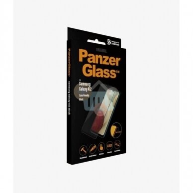 Apsauginis stiklas Samsung Galaxy A12 (Juodas) PanzerGlass Premium +++ TOP Saugumas 2 Apsauginis stiklas Samsung Galaxy A12 (Juodas) PanzerGlass Premium +++ TOP Saugumas 2