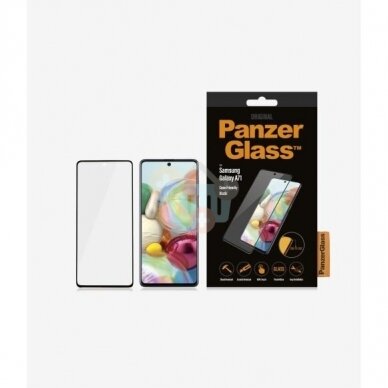 Apsauginis stiklas Samsung Galaxy A71 (Juodas) PanzerGlass Premium +++ TOP Saugumas 1 Apsauginis stiklas Samsung Galaxy A71 (Juodas) PanzerGlass Premium +++ TOP Saugumas 1