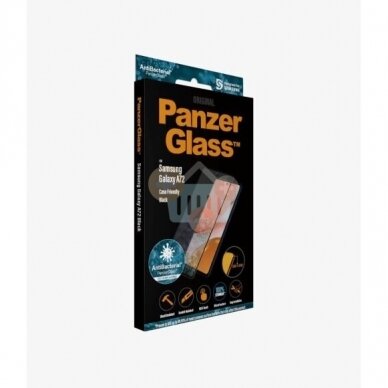 Apsauginis stiklas Samsung Galaxy A72 (Juodas) PanzerGlass Premium +++ TOP Saugumas 3