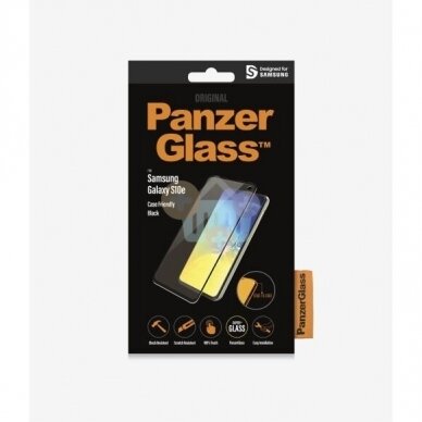 Apsauginis stiklas Samsung Galaxy S10e (Juodas) PanzerGlass Premium +++ TOP Saugumas Apsauginis stiklas Samsung Galaxy S10e (Juodas) PanzerGlass Premium +++ TOP Saugumas