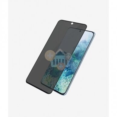 Apsauginis stiklas Samsung Galaxy S20+ (Juodas) PanzerGlass Premium +++ TOP Privatumas 2