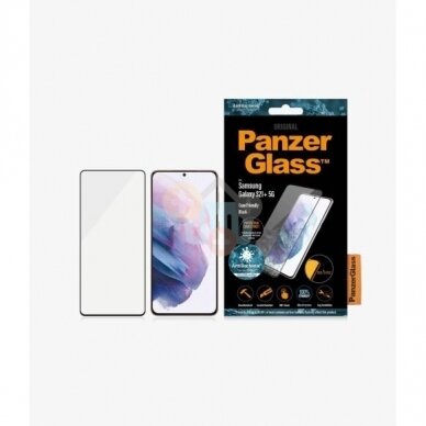 Apsauginis stiklas Samsung Galaxy S21+ (Juodas) PanzerGlass Premium +++ TOP Saugumas 2 Apsauginis stiklas Samsung Galaxy S21+ (Juodas) PanzerGlass Premium +++ TOP Saugumas 2