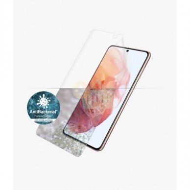Apsauginis stiklas Samsung Galaxy S21 (Skaidrus) PanzerGlass Premium +++ TOP Saugumas 4