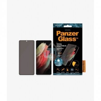 Apsauginis stiklas Samsung Galaxy S21 Ultra (Juodas) PanzerGlass Premium +++ TOP Privatumas 1 Apsauginis stiklas Samsung Galaxy S21 Ultra (Juodas) PanzerGlass Premium +++ TOP Privatumas 1