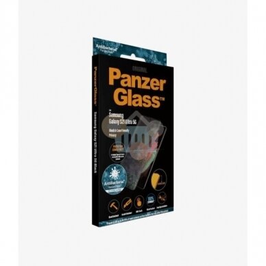 Apsauginis stiklas Samsung Galaxy S21 Ultra (Juodas) PanzerGlass Premium +++ TOP Privatumas 3