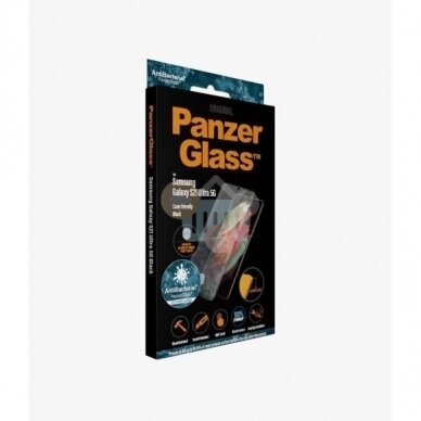 Apsauginis stiklas Samsung Galaxy S21 Ultra (Juodas) PanzerGlass Premium +++ TOP Saugumas 3 Apsauginis stiklas Samsung Galaxy S21 Ultra (Juodas) PanzerGlass Premium +++ TOP Saugumas 3