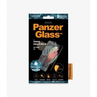 Apsauginis stiklas Samsung Galaxy S21 Ultra (Skaidrus) PanzerGlass Premium +++ TOP Saugumas Apsauginis stiklas Samsung Galaxy S21 Ultra (Skaidrus) PanzerGlass Premium +++ TOP Saugumas