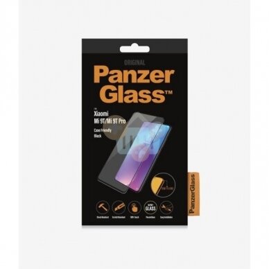 Apsauginis stiklas Xiaomi Mi 9T (Juodas) PanzerGlass Premium +++ TOP Saugumas Apsauginis stiklas Xiaomi Mi 9T (Juodas) PanzerGlass Premium +++ TOP Saugumas