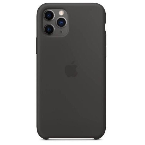 Apple iPhone 11 Pro silikoninis dėklas (juodas) MWYN2ZM/A +++ TOP Kokybė