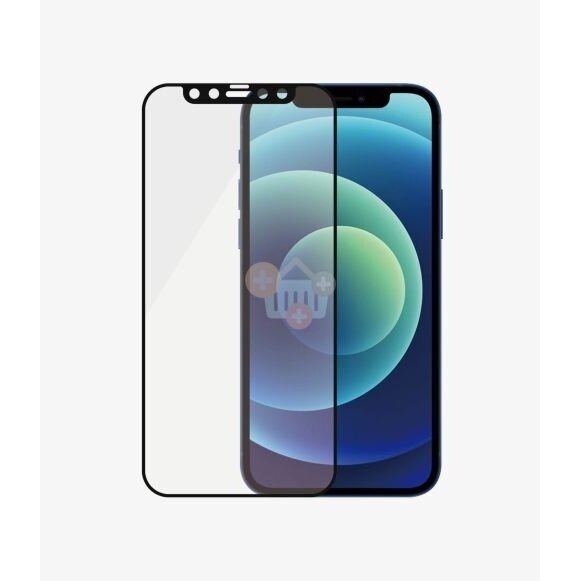 Apsauginis stiklas Apple iPhone 12 Mini (Juodas) PanzerGlass Premium +++ TOP Saugumas 5