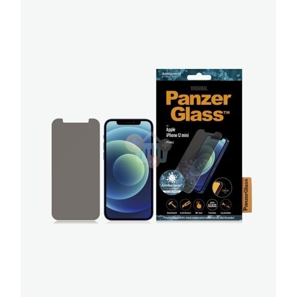 Apsauginis stiklas Apple iPhone 12 Mini (Skaidrus) PanzerGlass Premium +++ TOP Privatumas 1 Apsauginis stiklas Apple iPhone 12 Mini (Skaidrus) PanzerGlass Premium +++ TOP Privatumas 1