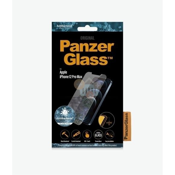 Apsauginis stiklas Apple iPhone 12 Pro Max (Skaidrus) PanzerGlass Premium +++ TOP Saugumas Apsauginis stiklas Apple iPhone 12 Pro Max (Skaidrus) PanzerGlass Premium +++ TOP Saugumas