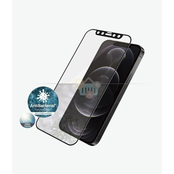 Apsauginis stiklas Apple iPhone 12/12 Pro (Juodas) PanzerGlass Premium +++ TOP Saugumas 4 Apsauginis stiklas Apple iPhone 12/12 Pro (Juodas) PanzerGlass Premium +++ TOP Saugumas 4