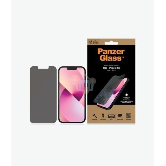 Apsauginis stiklas Apple iPhone 13 mini (Juodas ) PanzerGlass Premium +++ TOP Privatumas 1 Apsauginis stiklas Apple iPhone 13 mini (Juodas ) PanzerGlass Premium +++ TOP Privatumas 1