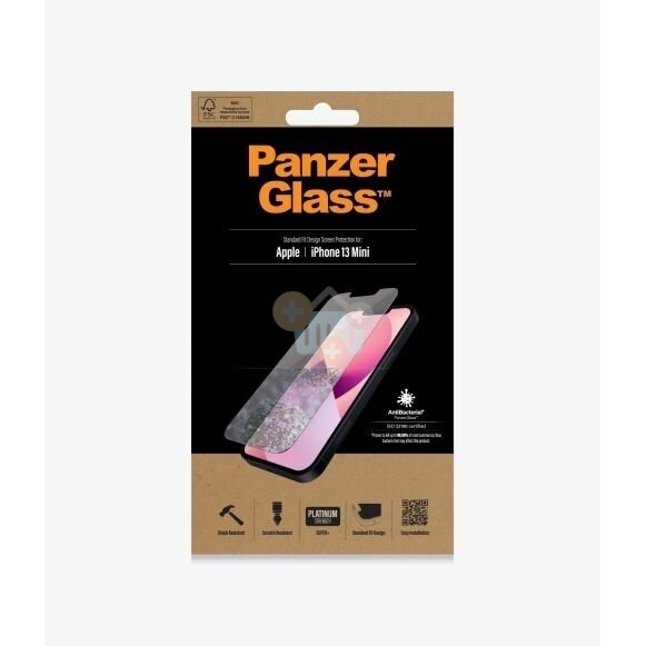 Apsauginis stiklas Apple iPhone 13 mini (Skaidrus ) PanzerGlass Premium +++ TOP Saugumas Apsauginis stiklas Apple iPhone 13 mini (Skaidrus ) PanzerGlass Premium +++ TOP Saugumas