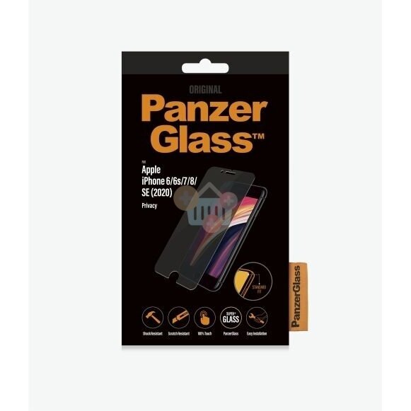 Apsauginis stiklas Apple IPhone 6/6s/7/8/SE (2020) (Skaidrus) PanzerGlass Premium +++ TOP Privatumas