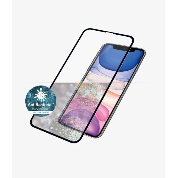Apsauginis stiklas Apple iPhone XR/11 (Juodas) PanzerGlass Premium +++ TOP Saugumas 4 Apsauginis stiklas Apple iPhone XR/11 (Juodas) PanzerGlass Premium +++ TOP Saugumas 4