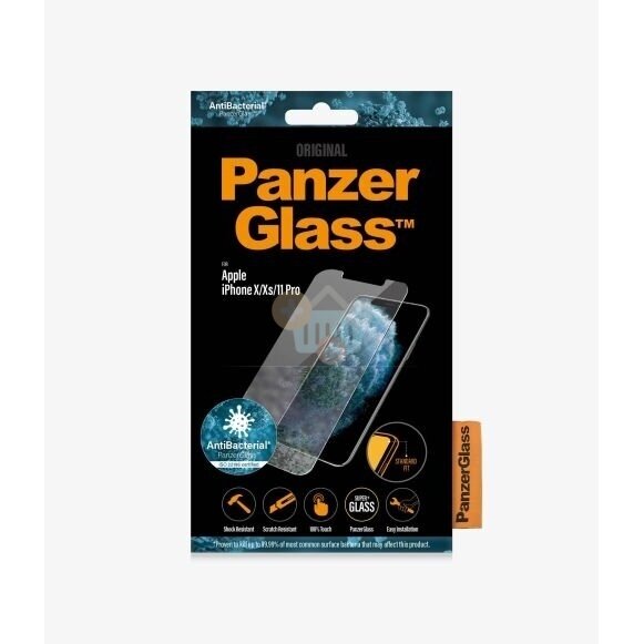 Apsauginis stiklas Apple iPhone X/Xs/11 Pro (Skaidrus) PanzerGlass Premium +++ TOP Saugumas