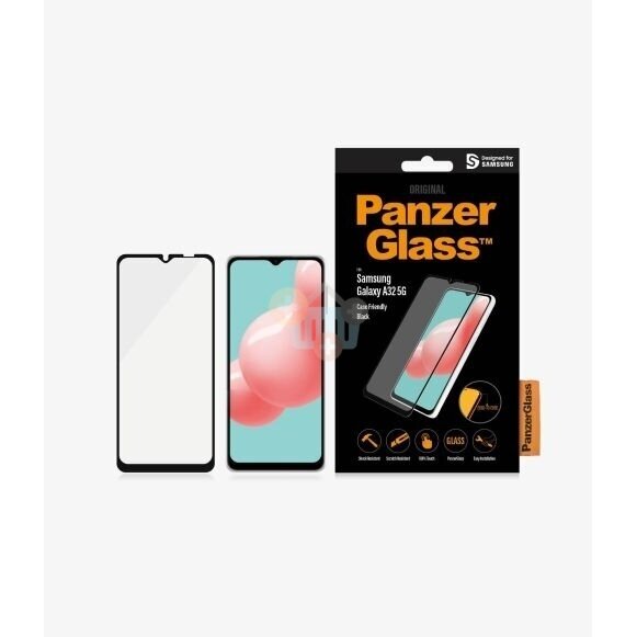 Apsauginis stiklas Samsung Galaxy A32 5G (Juodas) PanzerGlass Premium +++ TOP Saugumas 2 Apsauginis stiklas Samsung Galaxy A32 5G (Juodas) PanzerGlass Premium +++ TOP Saugumas 2