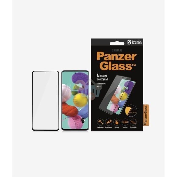 Apsauginis stiklas Samsung Galaxy A51 (Juodas) PanzerGlass Premium +++ TOP Saugumas 3 Apsauginis stiklas Samsung Galaxy A51 (Juodas) PanzerGlass Premium +++ TOP Saugumas 3