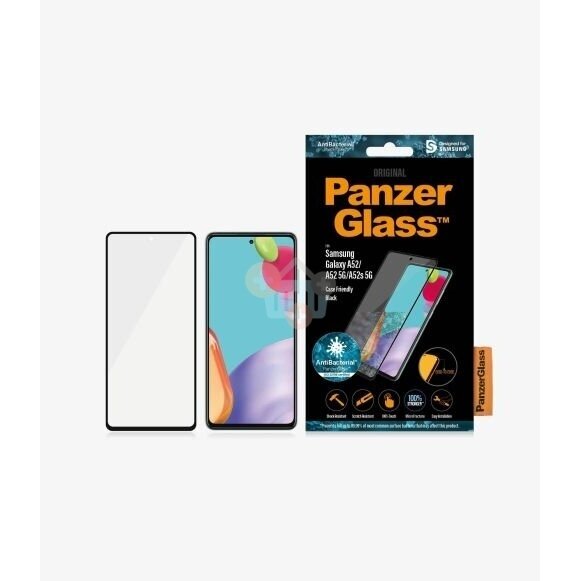 Apsauginis stiklas Samsung Galaxy A52 (Juodas) PanzerGlass Premium +++ TOP Saugumas 1 Apsauginis stiklas Samsung Galaxy A52 (Juodas) PanzerGlass Premium +++ TOP Saugumas 1